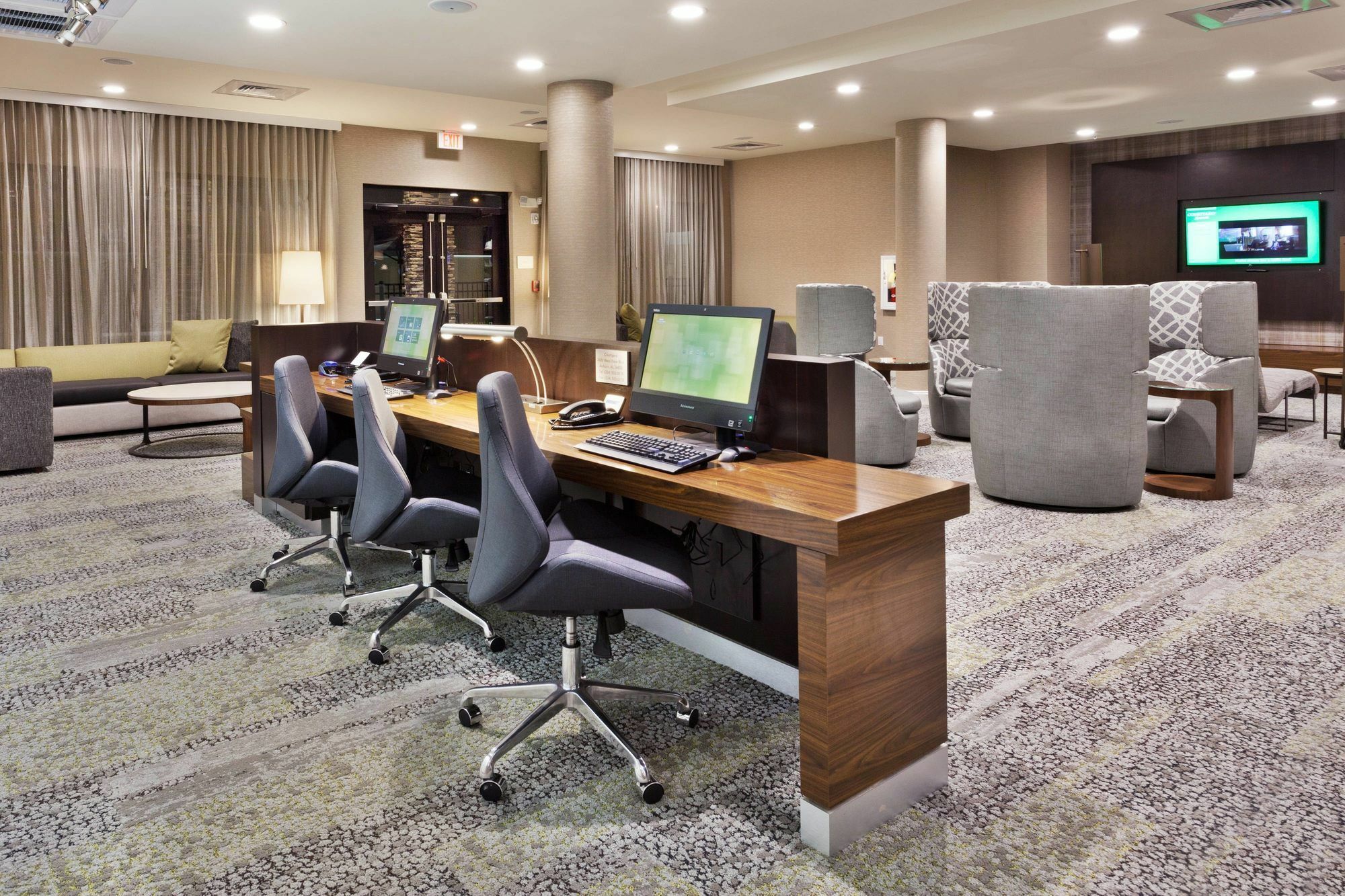 Courtyard By Marriott Albion Hotel Exterior photo
